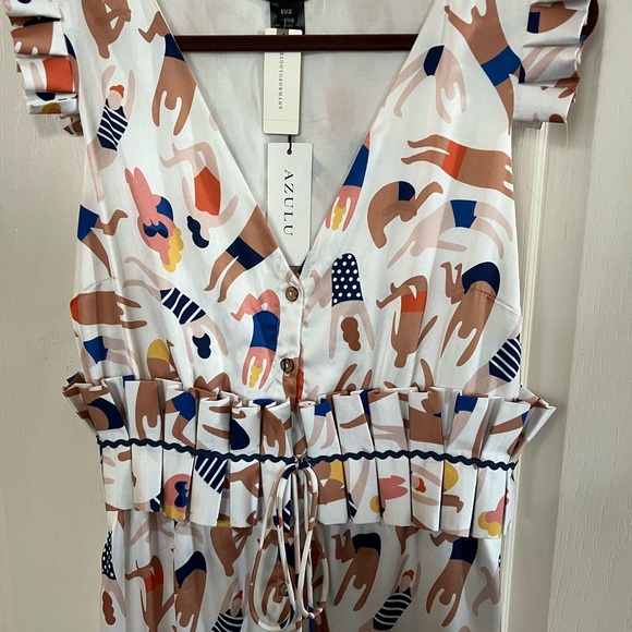 Azulu Swimmers Maxi Dress - NWT - Picture 5 of 7
